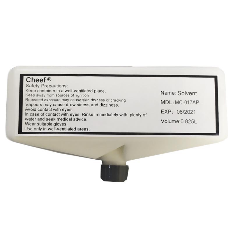 consumíveis de impressora corantes solventes MC-017AP solvente de tinta para Domino