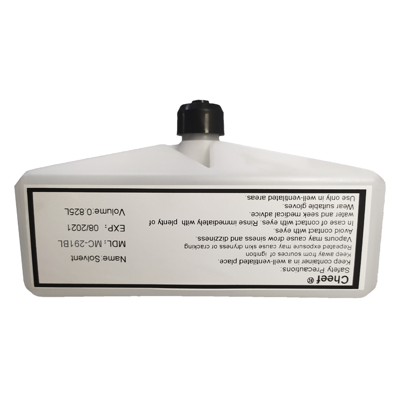 consumíveis de impressora corantes solventes MC-291BL solvente de tinta para Domino