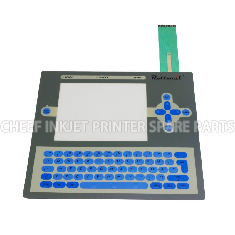 printing machinery parts PC1404 MEMBRANE KEYBOARD FOR ROTTWEIL F Series for Rottweil inkjet printer