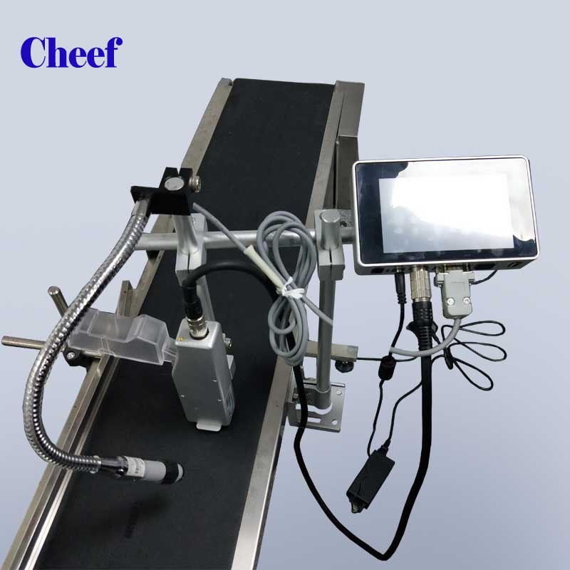 pesticide industry tij inkjet coding machine printing on seeds plastic packing bags