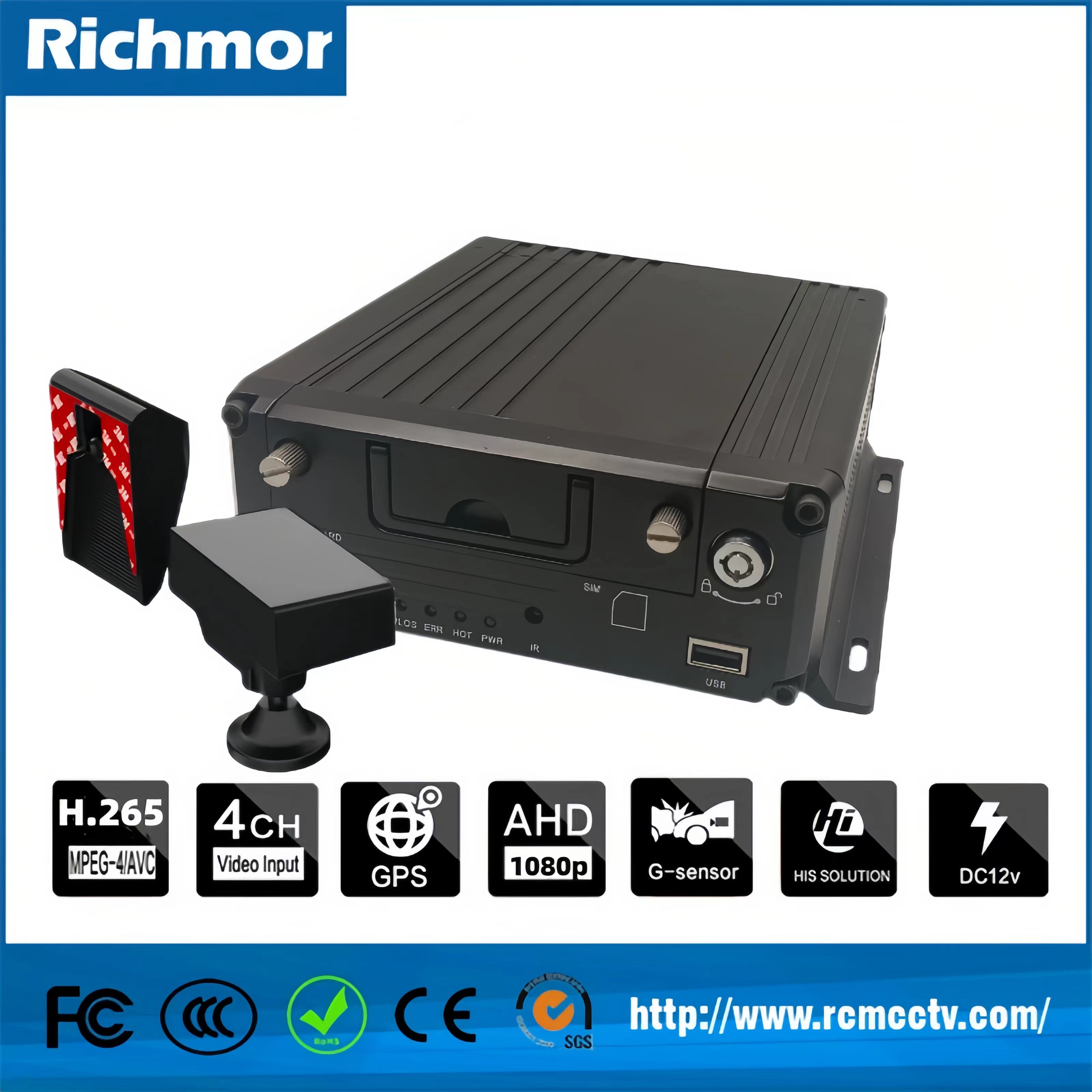new arrival products 8204 8208 4G AI MDVR ADAS DSM BSD function optional H.264/H.265 720P/1080P video recorder