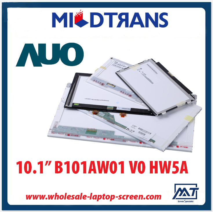 10,1 "portátil retroiluminación WLED AUO TFT LCD B101AW01 V0 HW5A 1024 × 576 cd / m2 200 C / R 500: 1