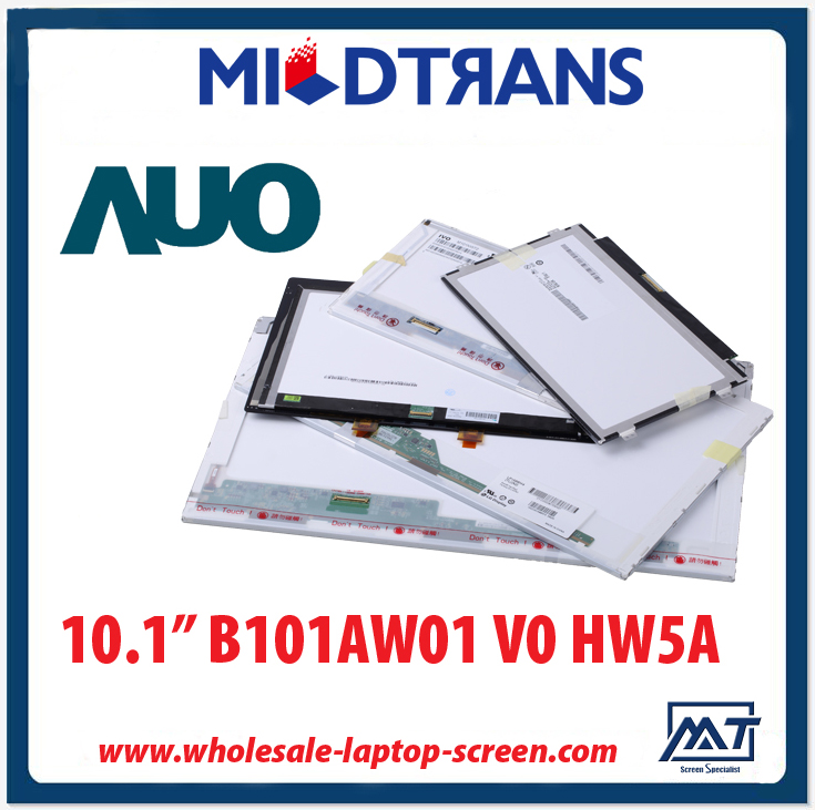 10.1 "كمبيوتر محمول الخلفية AUO WLED TFT LCD B101AW01 V0 HW5A 1024 × 576 CD / M2 200 C / R 500: 1