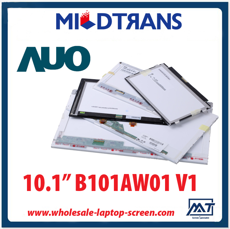 10.1 "AUO WLED-Hintergrundbeleuchtung Laptop TFT LCD B101AW01 V1 mit 1.024 × 576 cd / m2 200 C / R 500: 1