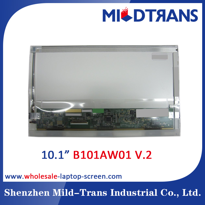 10.1 "AUO WLED 백라이트 노트북 TFT LCD B101AW01 V2 HW0A 1024 × 576 CD / m2 200 C / R