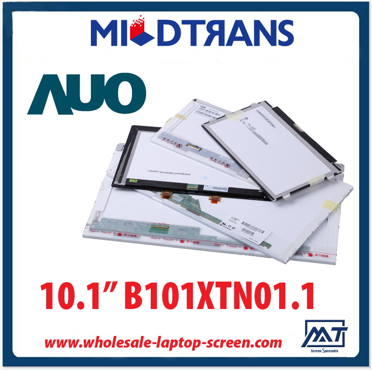 10,1 "AUO WLED подсветкой ноутбука TFT LCD B101XTN01.1 1366 × 768 кд / м2 200 C / R 500: 1