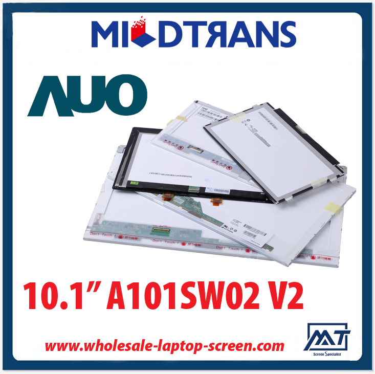 10.1 "notebook AUO pas de rétroéclairage ordinateur ouvert A101SW02 CELLULAIRE V2 1024 × 600 cd / m2 0 C / R 400: 1