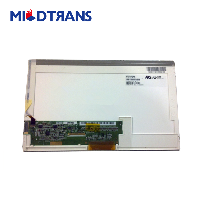 10.1 "CPT WLED 백라이트 노트북 LED 패널 CLAA101NC05 1024 × 600 CD / m2 200 C / R 500 : 1