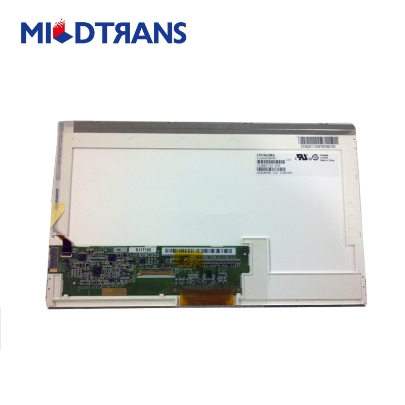 10.1 "CPT WLED arka aydınlatma dizüstü LED panel CLAA101NC05 1024 × 600 cd / m2 200 ° C / R 500: 1