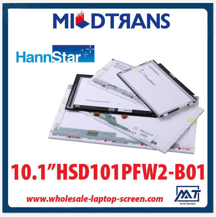 10.1 "Hannstar WLED-Hintergrundbeleuchtung LED-Anzeige Laptops HSD101PFW2-B01 1024 × 600 cd / m2 200 C / R 500: 1
