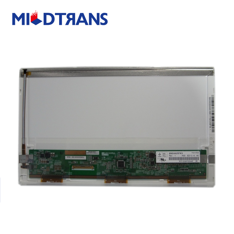 10,1 "ordinateur portable de rétroéclairage WLED HannStar écran LED HSD101PFW2-A00 1024 × 600 cd / m2 200 C / R 500: 1