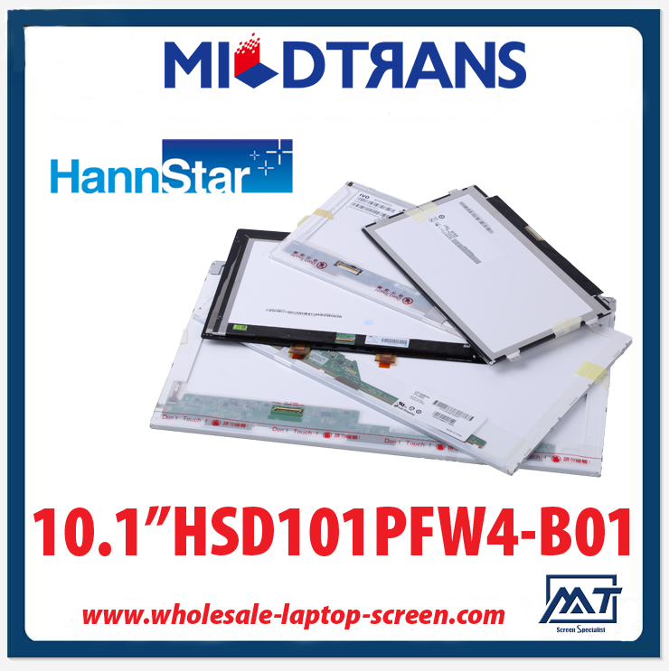 10.1 "HannStar WLED notebook pc painel de LED backlight HSD101PFW4-B01 1024 × 600 cd / m2 a 200 C / R 500: 1