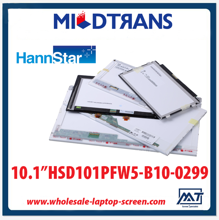 10.1 "HannStar pas de rétroéclairage ordinateur portable ouvert CELL HSD101PFW5-B10-0299 1024 × 600 cd / m2 0 C / R 500: 1