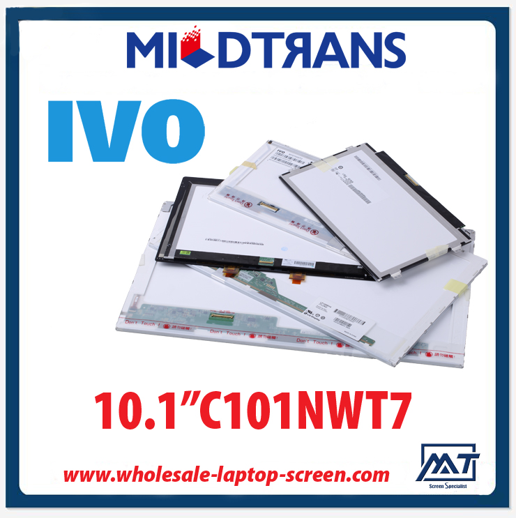 10.1 "IVO pas de rétro-éclairage portable pc C101NWT7 à cellules ouvertes 1024 × 600 cd / m2 0 C / R 500: 1