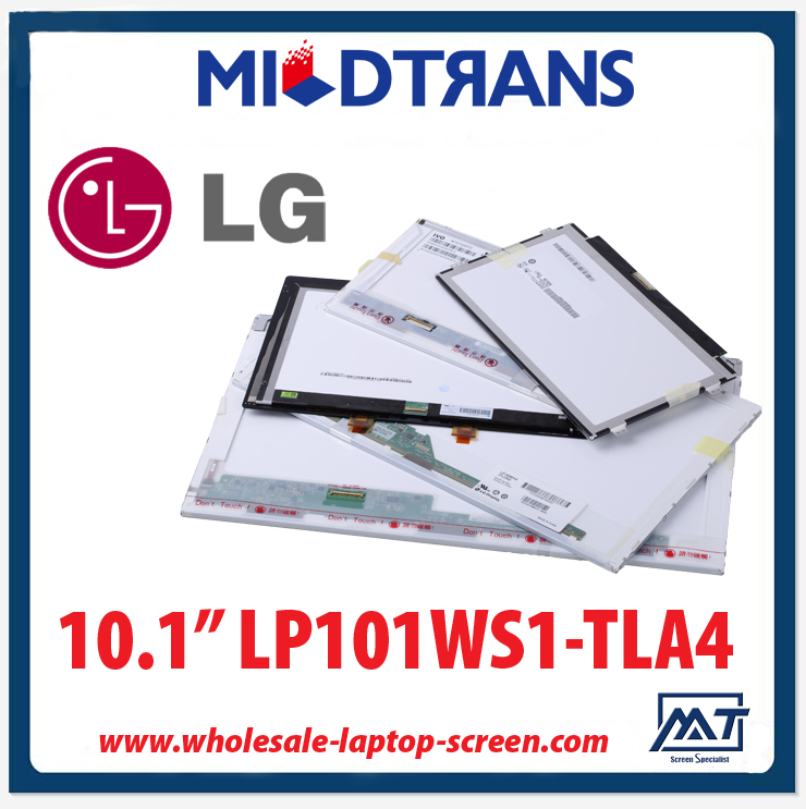 10.1 "أجهزة الكمبيوتر المحمولة الخلفية عرض WLED LG شاشة LED LP101WS1-TLA4 1024 × 576 CD / M2 200 C / R 300: 1