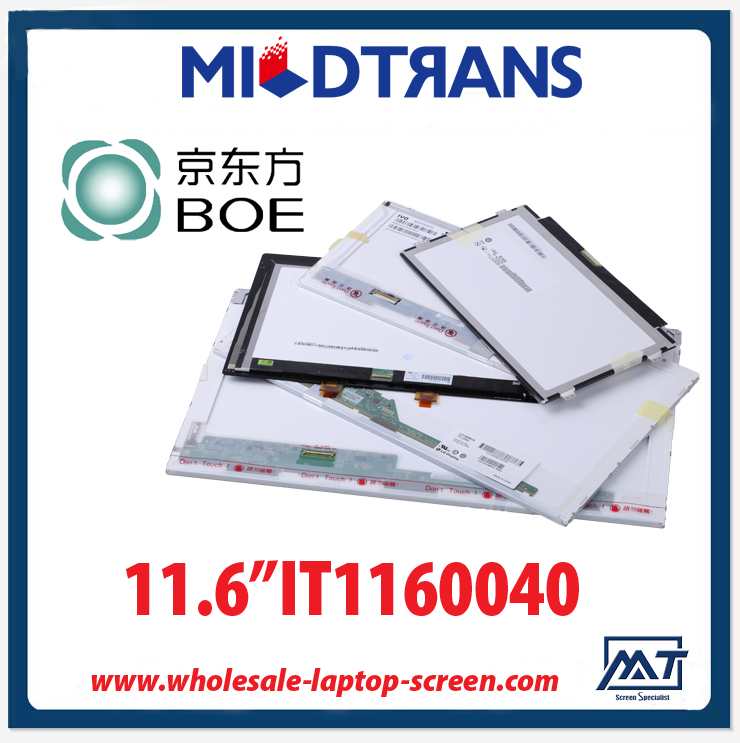 11,6 "BOE rétroéclairage WLED ordinateur portable panneau LED IT1160040 1366 × 768 cd / m2 250 C / R 700: 1 IT1160040