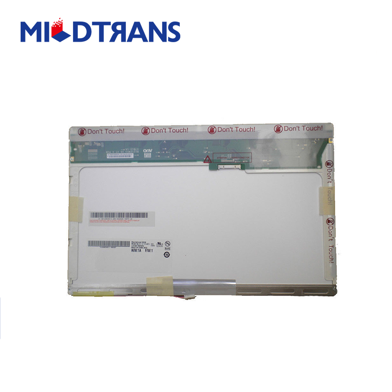 12.1 "AUO CCFL laptop painel LCD B121EW03 V3 1280 × 800 cd / m2 a 200 C / R 500: 1