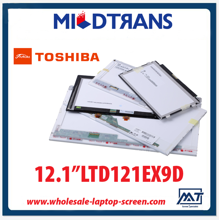 12.1 "TOSHIBA retroilluminazione CCFL portatili TFT LCD LTD121EX9D 1280 × 768 cd / m2 220 C / R 300: 1