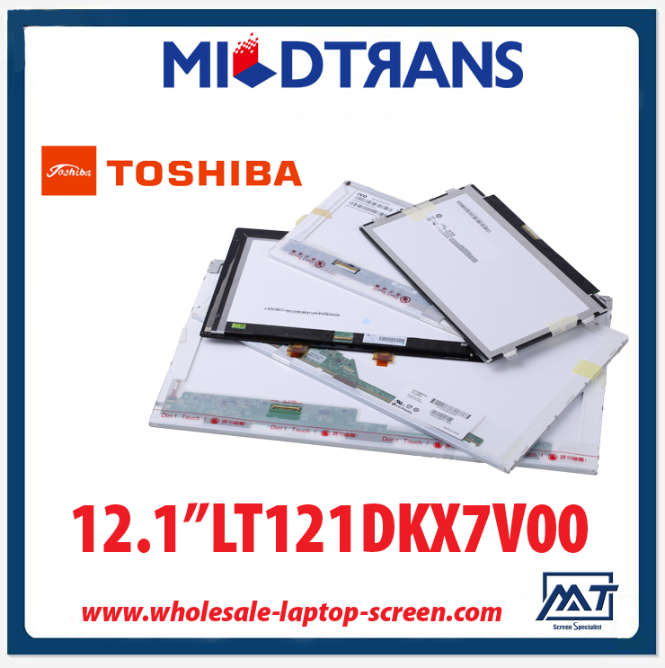 12.1 "TOSHIBA CCFL arka dizüstü bilgisayar LCD ekran LT121DKX7V00 1280 × 800 cd / m2 270 ° C / R 250: 1