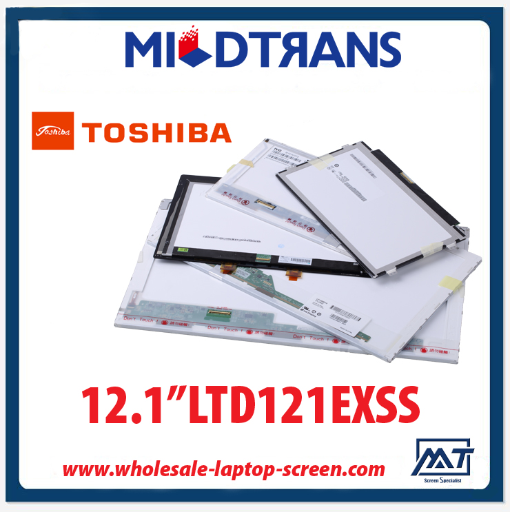 1：12.1 "TOSHIBA WLEDバックライトのノートPCは、1280×800のCD /㎡300 C / R 250を表示LTD121EXSSのLED