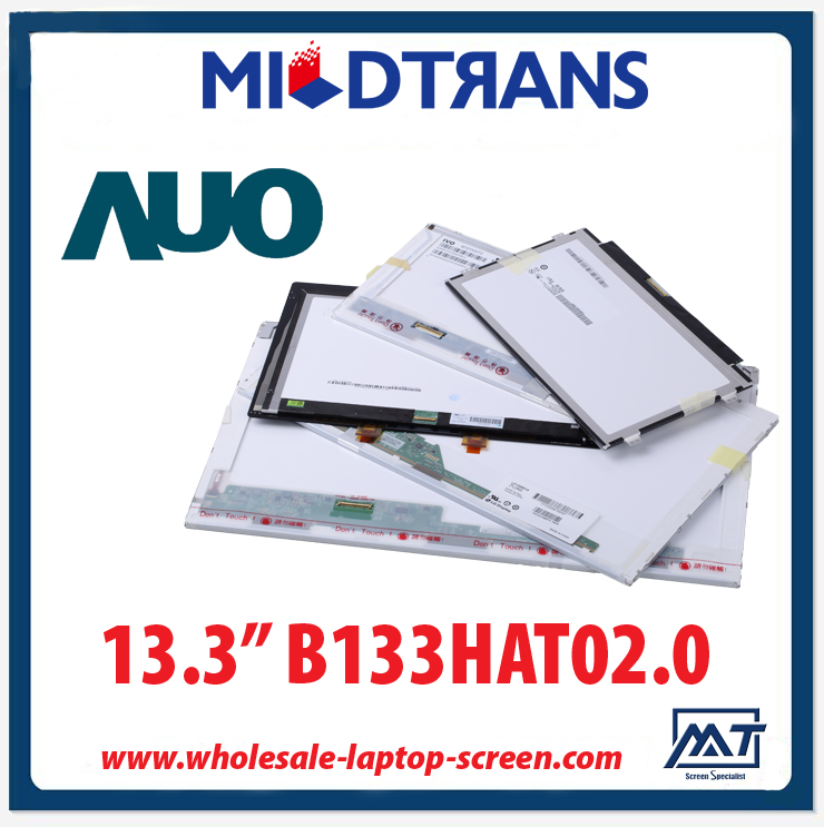 13.3“AUO WLED背光的笔记本个人电脑TFT LCD B133HAT02.0 1920×1080 cd / m2的330℃/ R 700：1