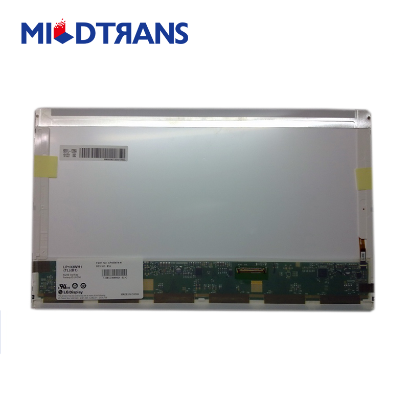 13.3 "LG Display WLED portátiles retroiluminación del panel LED LP133WH1-TLB1 1366 × 768 cd / m2 300 C / R 200: 1