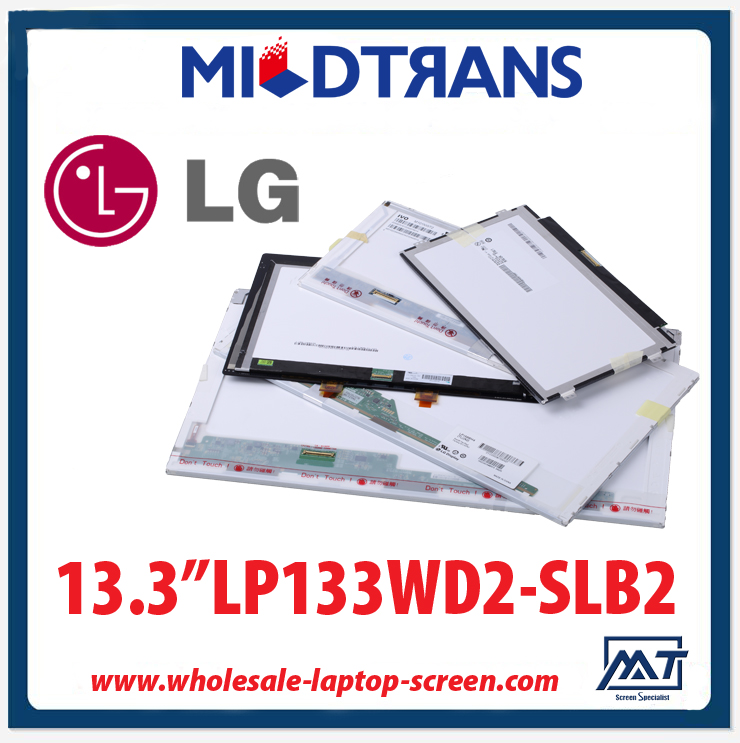 1: 13.3 "LG Display WLED arka dizüstü bilgisayar 1600 × 900 cd / m2 300 ° C / R 500 ekran LP133WD2-SLB2 LED