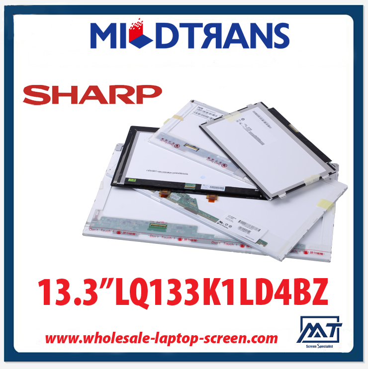 13.3 "SHARP notebook CCFL TFT computador pessoal LQ133K1LD4BZ LCD 1280 × 800 cd / m2 240 C / R 300: 1