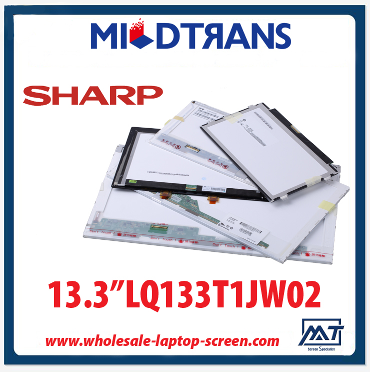 13.3 "SHARP notebook retroiluminação WLED computador TFT LCD LQ133T1JW02 2.560 × 1.440 cd / m2 a 350 C / R 1000: 1