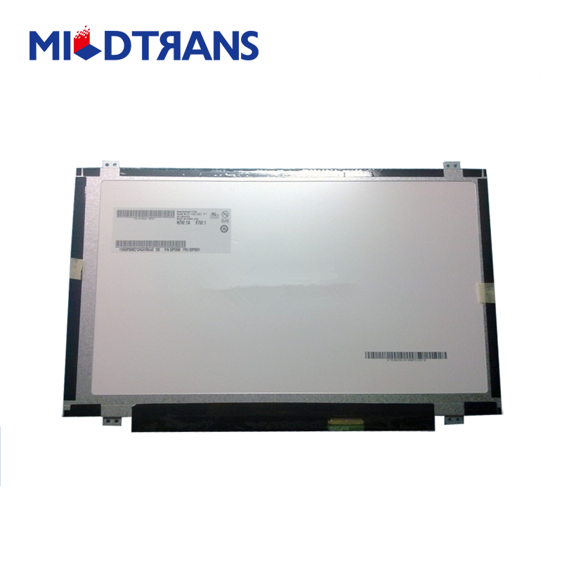 14,0 "portátil retroiluminación WLED AUO TFT LCD B140XW03 V1 1366 × 768 cd / m2 200 C / R 400: 1