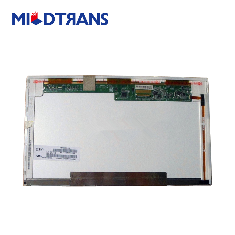 14.0 "BOE WLED 백라이트 노트북 LED 스크린 HB140WX1-100 1366 × 768 CD / m2 200 C / R 600 : 1