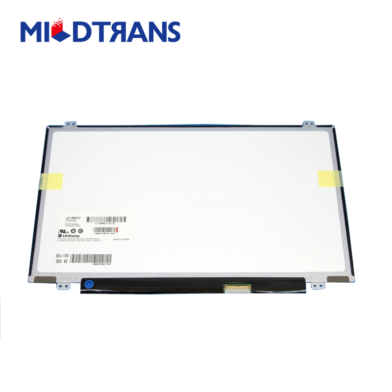 14.0 "LG Display WLED notebook pc retroiluminación LED de pantalla LP140WH2-SLT1 1366 × 768 cd / m2 200 C / R 350: 1