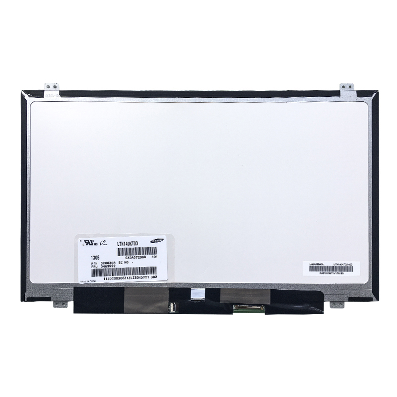 14.0 "ordenadores portátiles de retroiluminación WLED SAMSUNG panel LED LTN140KT03 1600 × 900 cd / m2 C / R