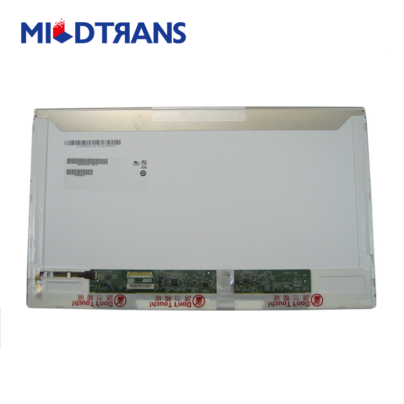 15.6 "AUO WLED الكمبيوتر المحمول الخلفية TFT LCD B156XW02 V2 1366 × 768 CD / M2 200 C / R 500: 1