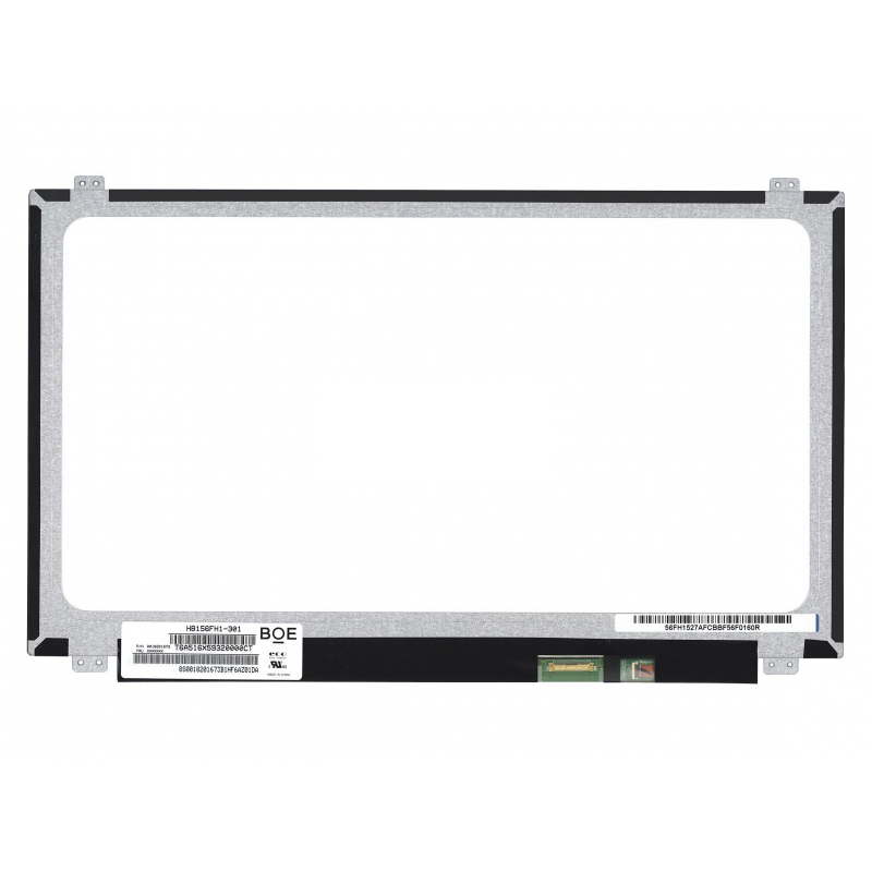15.6 "BOE WLED-Hintergrundbeleuchtung LED-Panel Laptops HB156FH1-301 1920 × 1080 cd / m2 220 C / R 600: 1