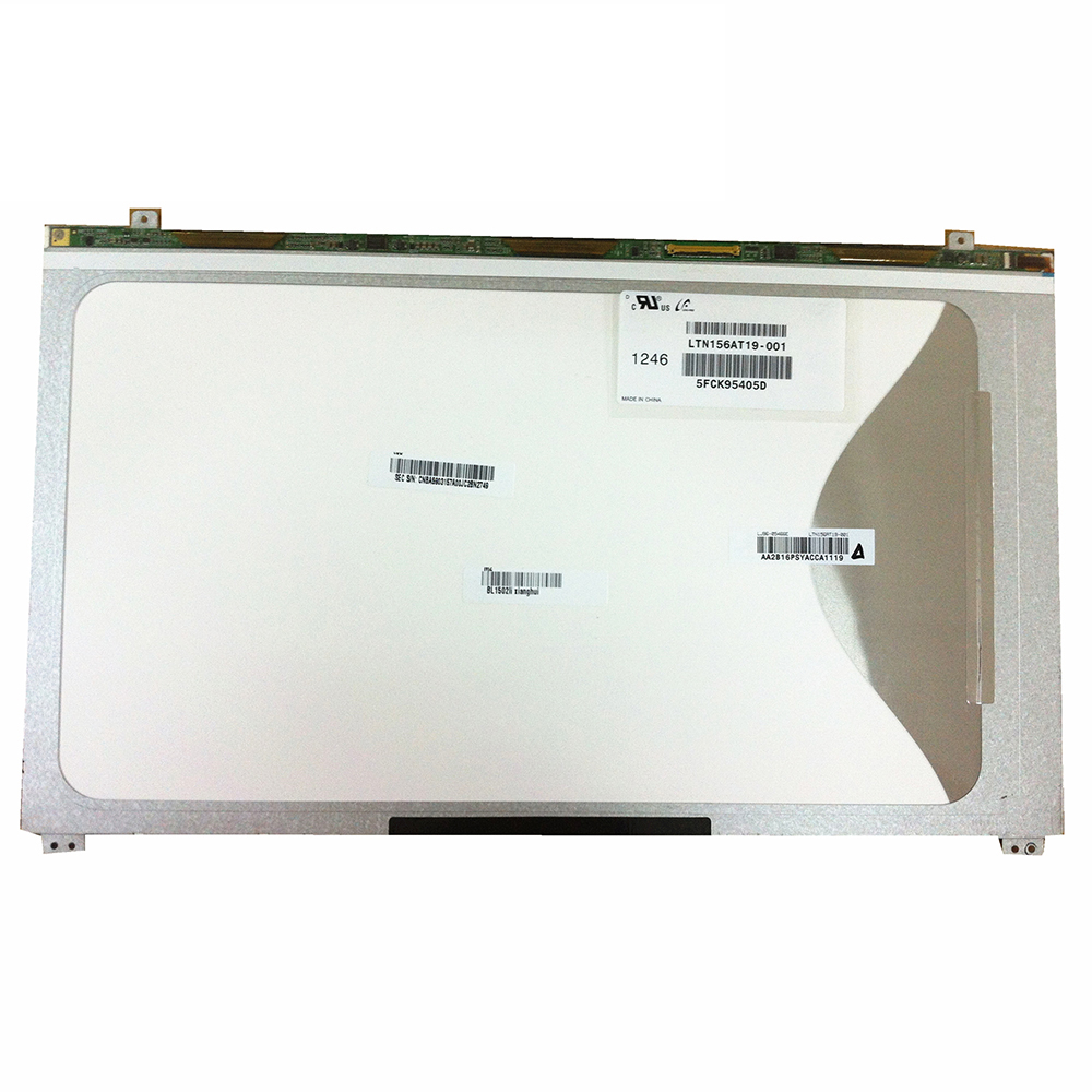 15.6 "삼성 WLED 백라이트 노트북 LED 스크린 LTN156AT19-801 1366 × 768 CD / m2 300 C / R 500 : 1