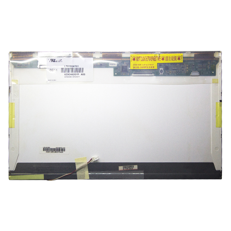 16,0 backlight painel laptop LCD "SAMSUNG CCFL LTN160AT01-A02 1366 × 768 cd / m2 220 C / R 600: 1