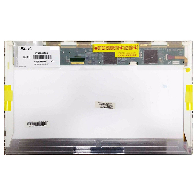 16,0 "portátil retroiluminación WLED panel LED SAMSUNG LTN160AT06-U02 1366 × 768