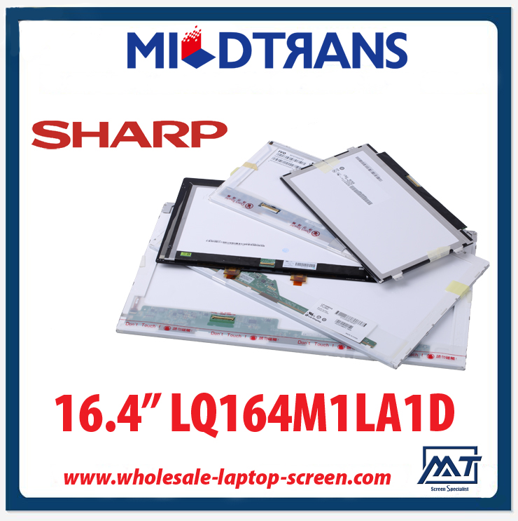 16.4 "SHARP CCFL Hintergrundbeleuchtung Notebook-TFT-LCD LQ164M1LA1D 1920 × 1080 cd / m2 C / R