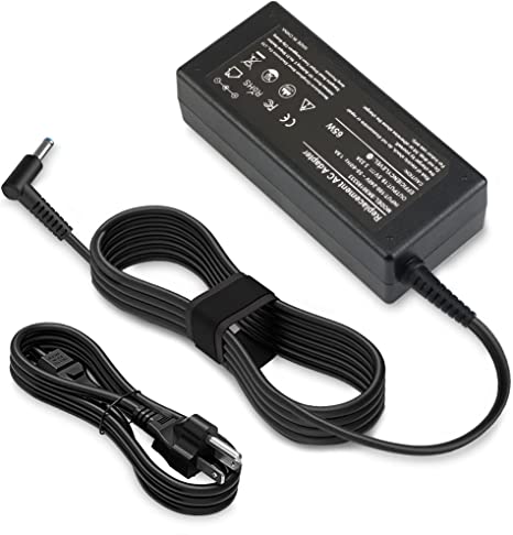 19.5V 3.33A 65W Laptop AC Adapter Battery Charger for HP ProBook G2,650 G2,430 G3, 440 G3, 450 G3, 455 G3, 470 G3 Notebook Power Supply Cord
