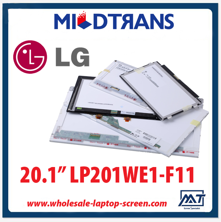 20.1 "LG شاشة العرض CCFL الخلفية دفتر LCD LP201WE1-F11 1680 × 1050 CD / M2 300 C / R 600: 1
