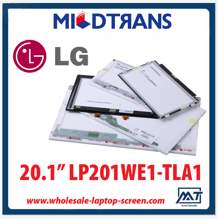 20.1 "LG pantalla LCD del PC portátil pantalla luz de fondo CCFL LP201WE1-TLA1 1680 × 1050 cd / m2 320 C / R 1000: 1