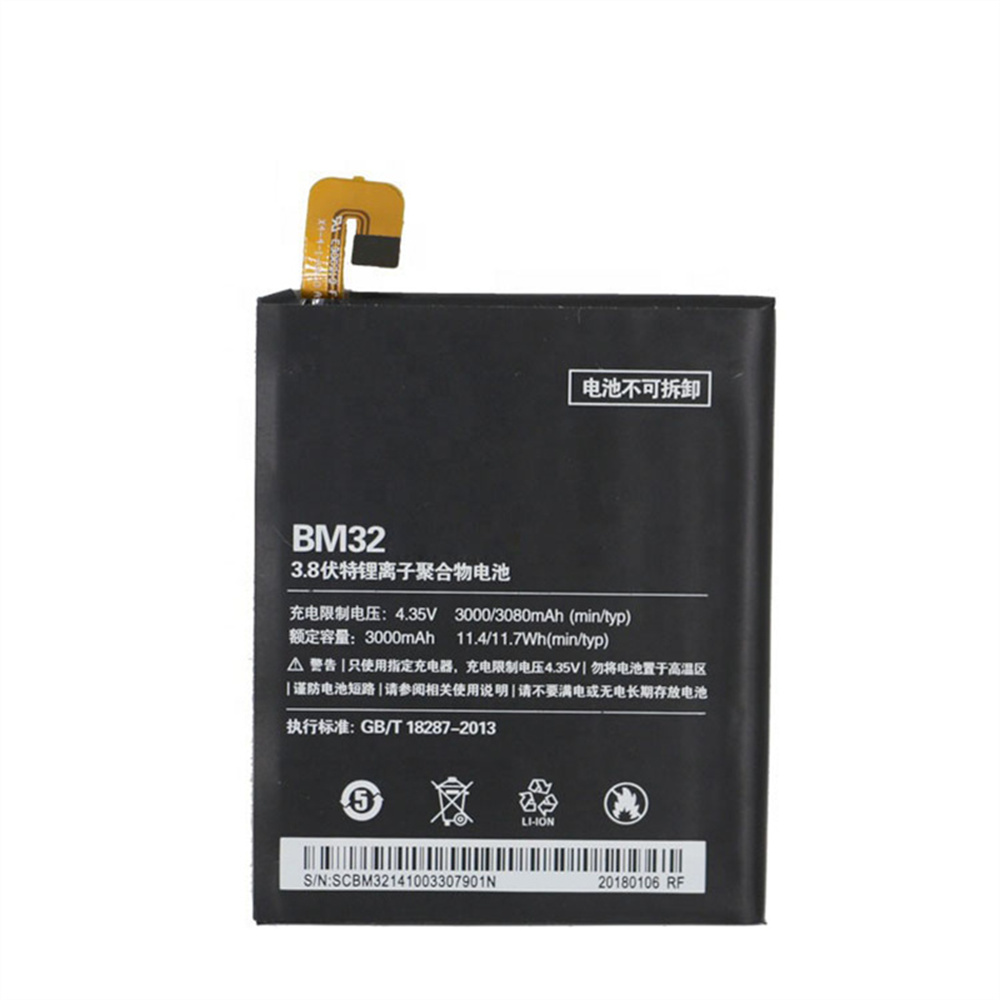 Sostituzione della batteria BM32 3000mAh BM32 per la batteria del telefono cellulare XIAOMI MI 4 4C 4 MI4