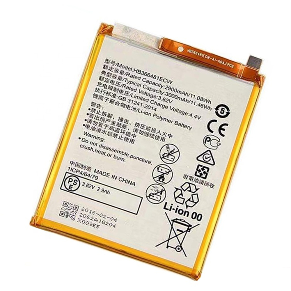 3000mAh Ersatz-Handy-Batterie HB366481ECW für Huawei Honor 9i 9n Batterie