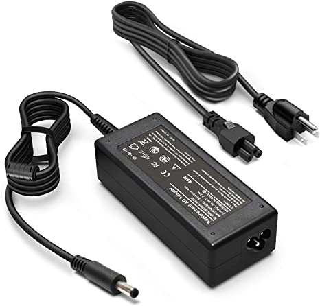 45W 19.5V 2.31A AC Adapter Laptop Charger for Dell Inspiron 11 13 14 17 15 3000 5000 7000 Series Inspiron 3147 3168 5378 7348 7352 7353 7378 3558 3567 5555 5559 7558 5755 5759 Power Supply Cord