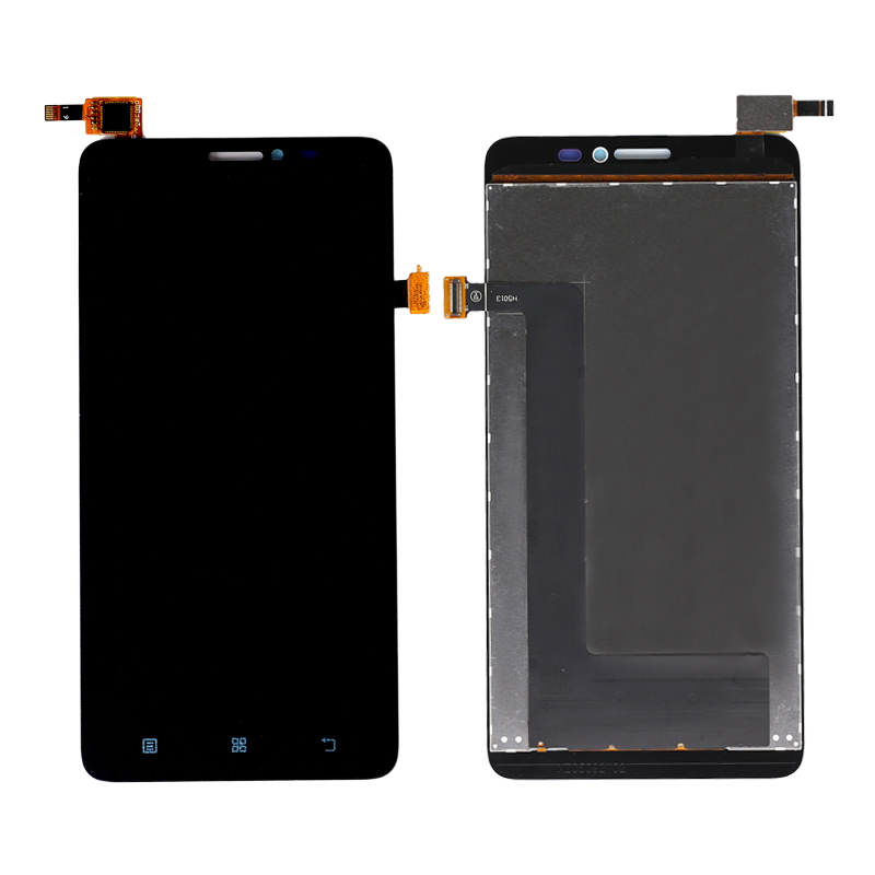 5.0 Inç Siyah LCD Lenovo S850 LCD Ekran Dokunmatik Ekran Digitizer Cep Telefonu Meclisi