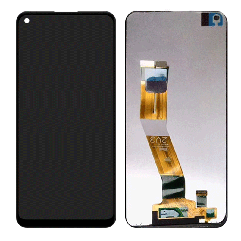 6.22 "LCD für Samsung Galaxy M1115 Display Touchscreen Montage Blau / Gold / Weiß