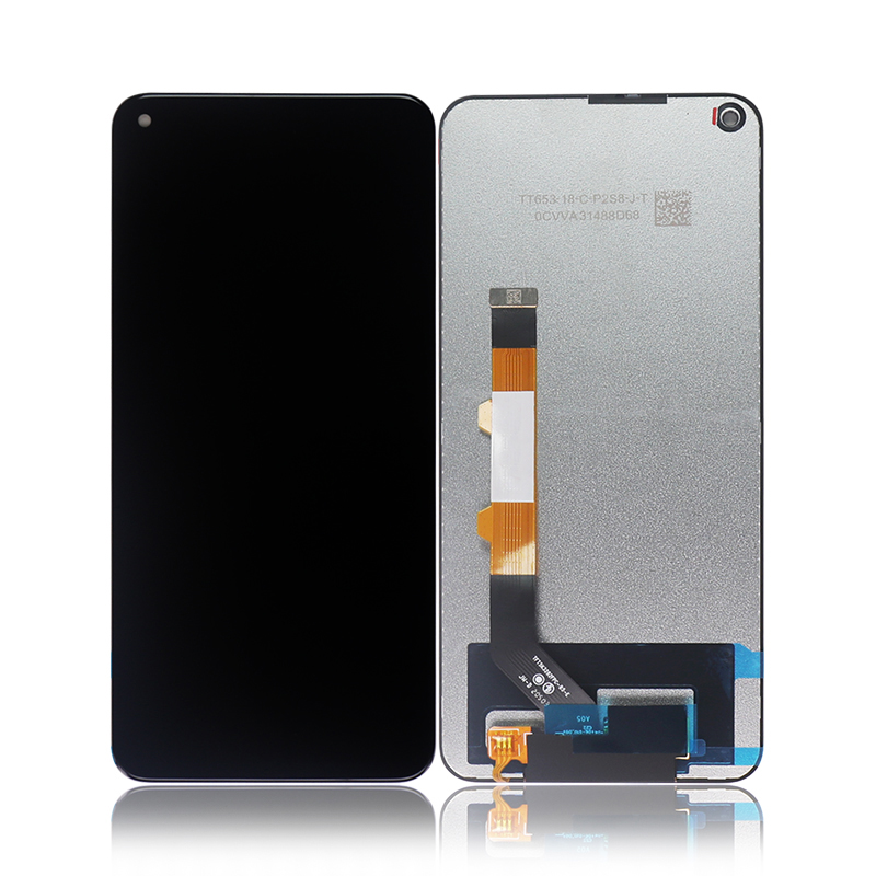 6.53 "Cep Telefonu Xiaomi Redmi Not 9 T LCD Ekran Dokunmatik Ekran Digitizer Meclisi Siyah