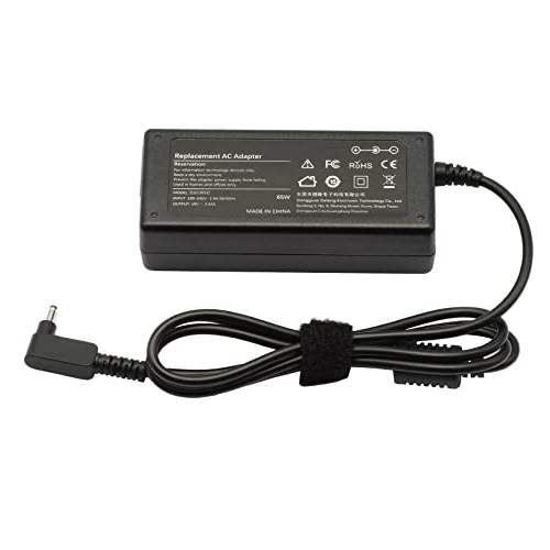 65W N15Q8 N15Q9 Laptop AC Adapter Charger for Acer ChromeBook C720 C720P R11 R13 CB3 CB5 C730E C731 C738T C740, Acer Aspire One Cloudbook A01-131 A01-431, P/N: A13-045N2A PA-1450-26 19V 3.42A 65W Pow