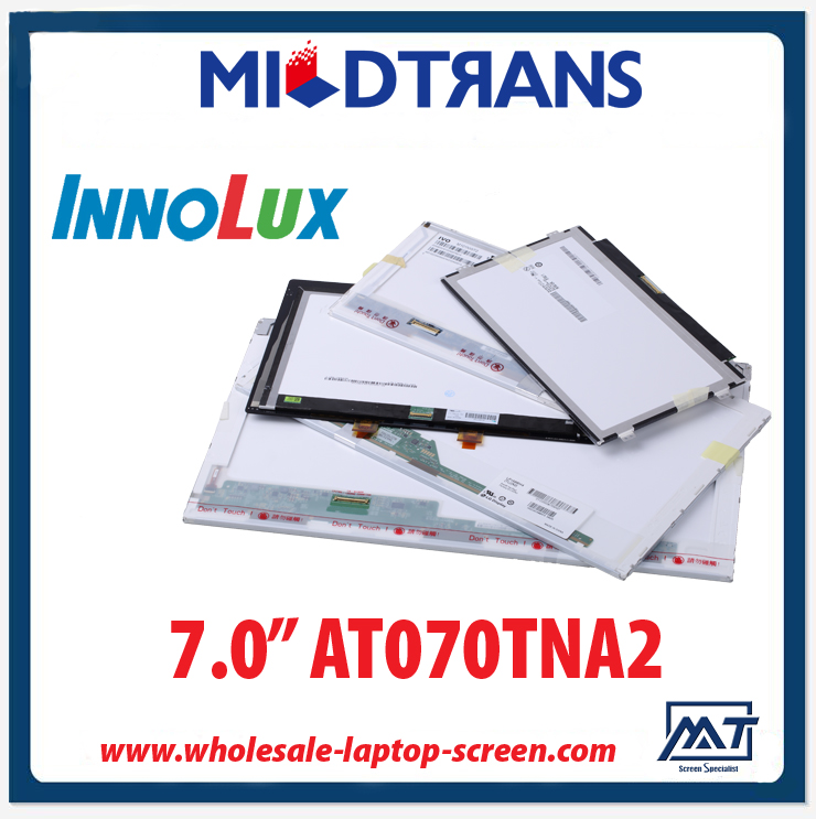 7.0 "Innolux WLED arka aydınlatma dizüstü LED ekran AT070TNA2 1024 × 600 cd / m2 250 ° C / R 700: 1